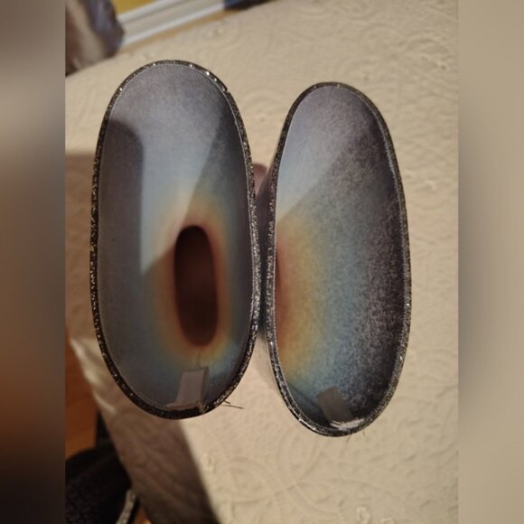 Sparkly Multicolor Kids Rain Boots - Picture 5 of 8